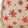 Sacchetti di juta 8 x 10 cm - naturale / stelle Feste e occasioni speciali