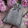 Sacchetti di juta 9 x 12 cm - grigio Sacchetti piccoli 9x12 cm