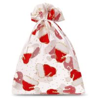 Sacchetti di organza 12 x 15 cm - Natale Sacchetto di Natale