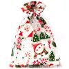 Sacchetti di organza 15 x 20 cm - Natale / 5 Applicazione