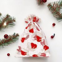 Sacchetti di organza 15 x 20 cm - Natale Sacchetti occasionali