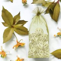 Sacchetti di organza 15 x 33 cm - verde oliva Sacchetti verdi