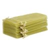 Sacchetti di organza 15 x 33 cm - verde oliva Pasqua