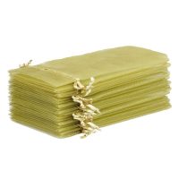 Sacchetti di organza 15 x 33 cm - verde oliva Pasqua