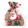 Sacchetti di organza 8 x 10 cm - Natale / 5 Feste e occasioni speciali