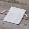 Sacchetti di velluto 13 x 18 cm - bianco Battesimo