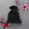 Sacchetti di velluto 6 x 8 cm - nero Sacchetti neri