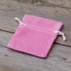 Sacchetti di velluto 6 x 8 cm - rosa chiaro Sacchetti di velluto