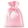 Sacchetti in raso 6 x 8 cm - rosa chiaro Sacchetti da matrimonio