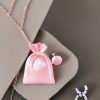 Sacchetti in raso 6 x 8 cm - rosa chiaro Sacchetti rosa