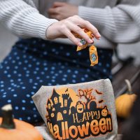 Sacchetti per Halloween 12 x 15 cm - mix di modelli e colori Halloween