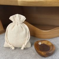Sacchetti tipo lino 10 x 13 cm - naturale Zero sprechi