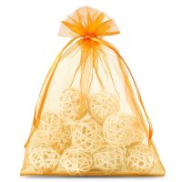 Sacco di organza 22 x 30 cm - arancione Sacchetti arancioni