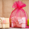 Sacchetti di organza 10 x 13 cm - fucsia Per bambini