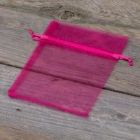 Sacchetti di organza 10 x 13 cm - fucsia Lavanda e fragranze essiccate