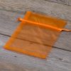Sacchetti di organza 12 x 15 cm - arancione Halloween