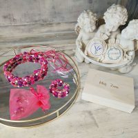 Sacchetti di organza 12 x 15 cm - fucsia San Valentino