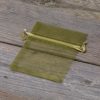 Sacchetti di organza 6 x 8 cm - verde oliva Sacchetti di organza