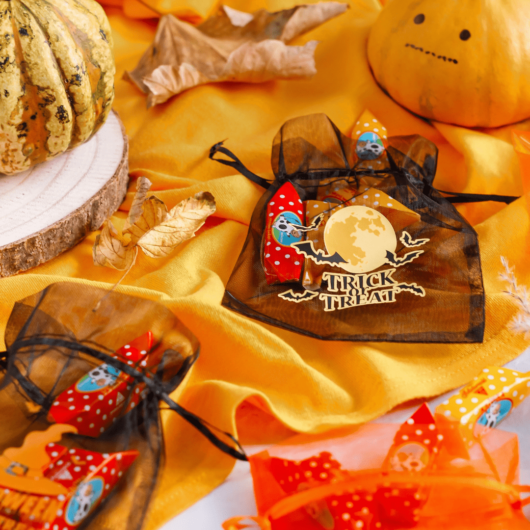 Sacchetti con stampa di Halloween