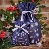 Sacchi nonwoven 20 x 30 cm con stampa - Natale Tutti i prodotti