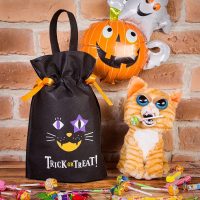 Sacchi nonwoven 22 x 32 cm con stampa - Halloween Woreczki na Halloween