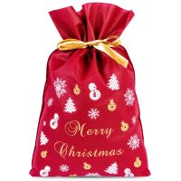 Sacchi nonwoven 40 x 56 cm con stampa - Natale Sacchetto di Natale