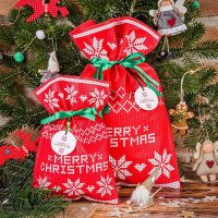 Sacchinonwoven 20 x 30 cm con stampa - Natale Tutti i prodotti
