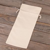 Sacchetti di cotone 16 x 37 cm - naturale Baby Shower