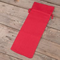 Sacchetti di cotone 16 x 37 cm - rosso Sacchetti rossi