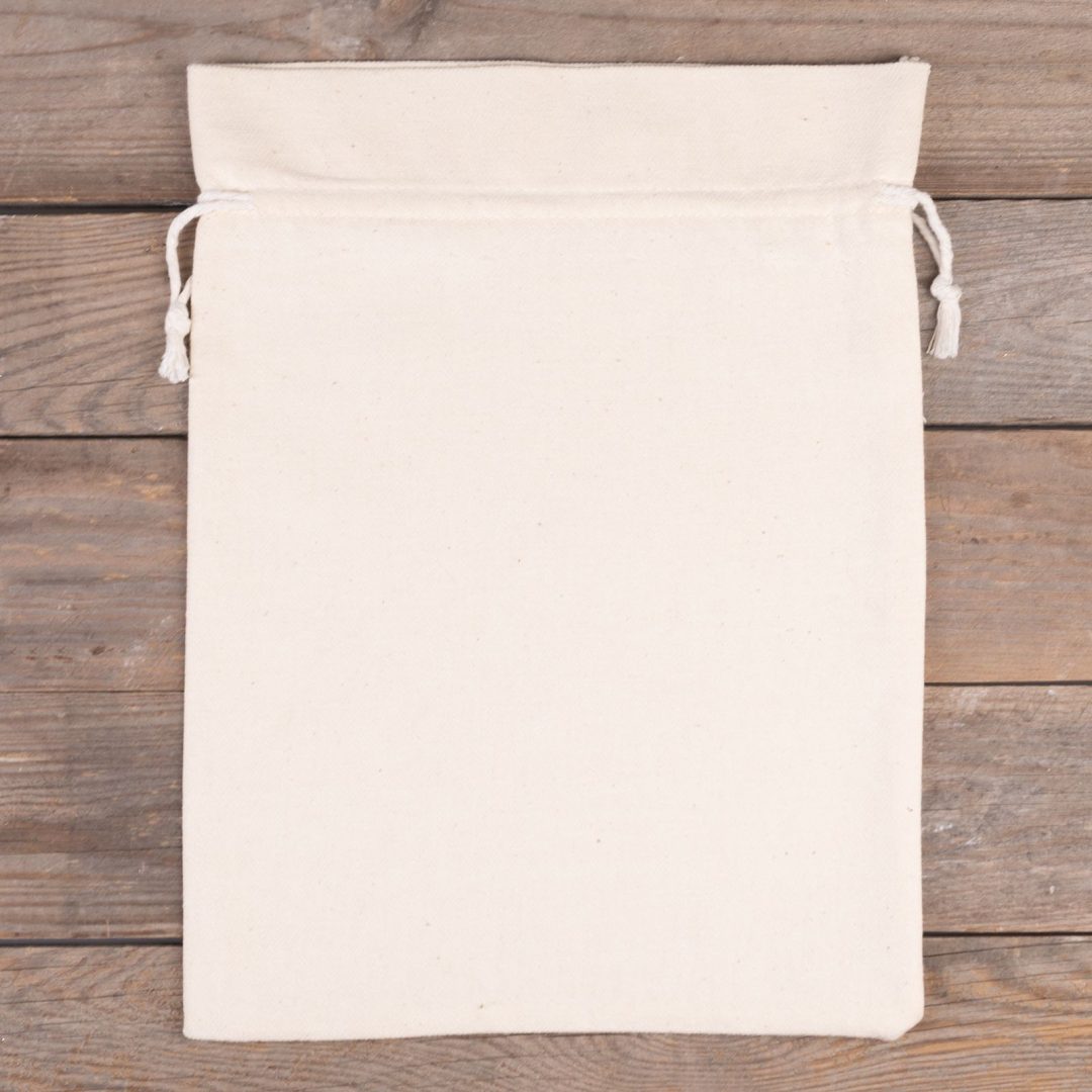 Sacchi di cotone 26 x 35 cm - naturale Sacchi di cotone