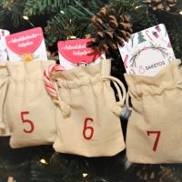 Biglietti con missioni da compiere per un calendario dell'Avvento (DE) Accessori e decorazioni