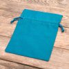 Sacchetti di cotone 15 x 20 cm - turchese Decorazione di interni