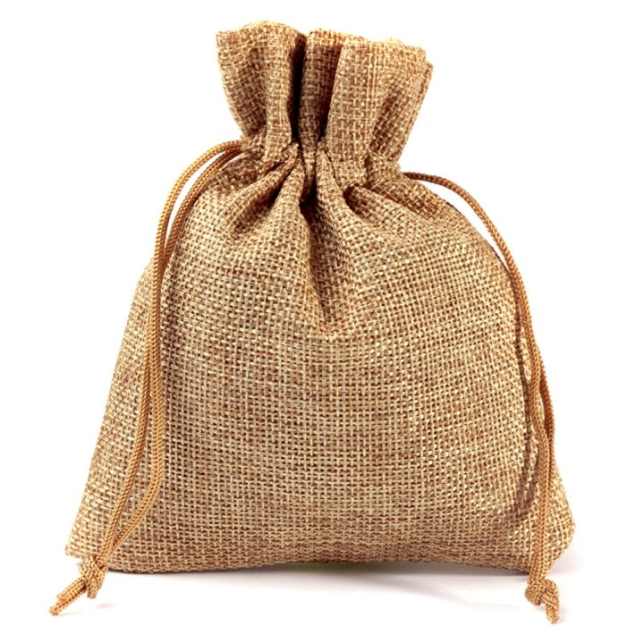 Sacchetti di juta 15 x 20 cm - marrone chiaro Decorazione di interni