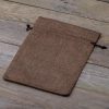 Sacchetti di juta 15 x 20 cm - naturale scuro Per bambini