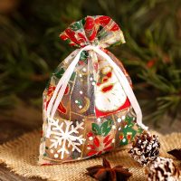 Sacchetti di organza 26 x 35 cm - Natale Sacchetti occasionali