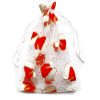 Sacchetti di organza 26 x 35 cm - Natale IT Sacchetti con stampa