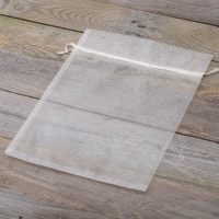 Sacchetti di organza 35 x 50 cm - avorio Sacchi di organza