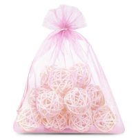 Sacchetti di organza 40 x 55 cm - rosa chiaro Protezione dell'uva