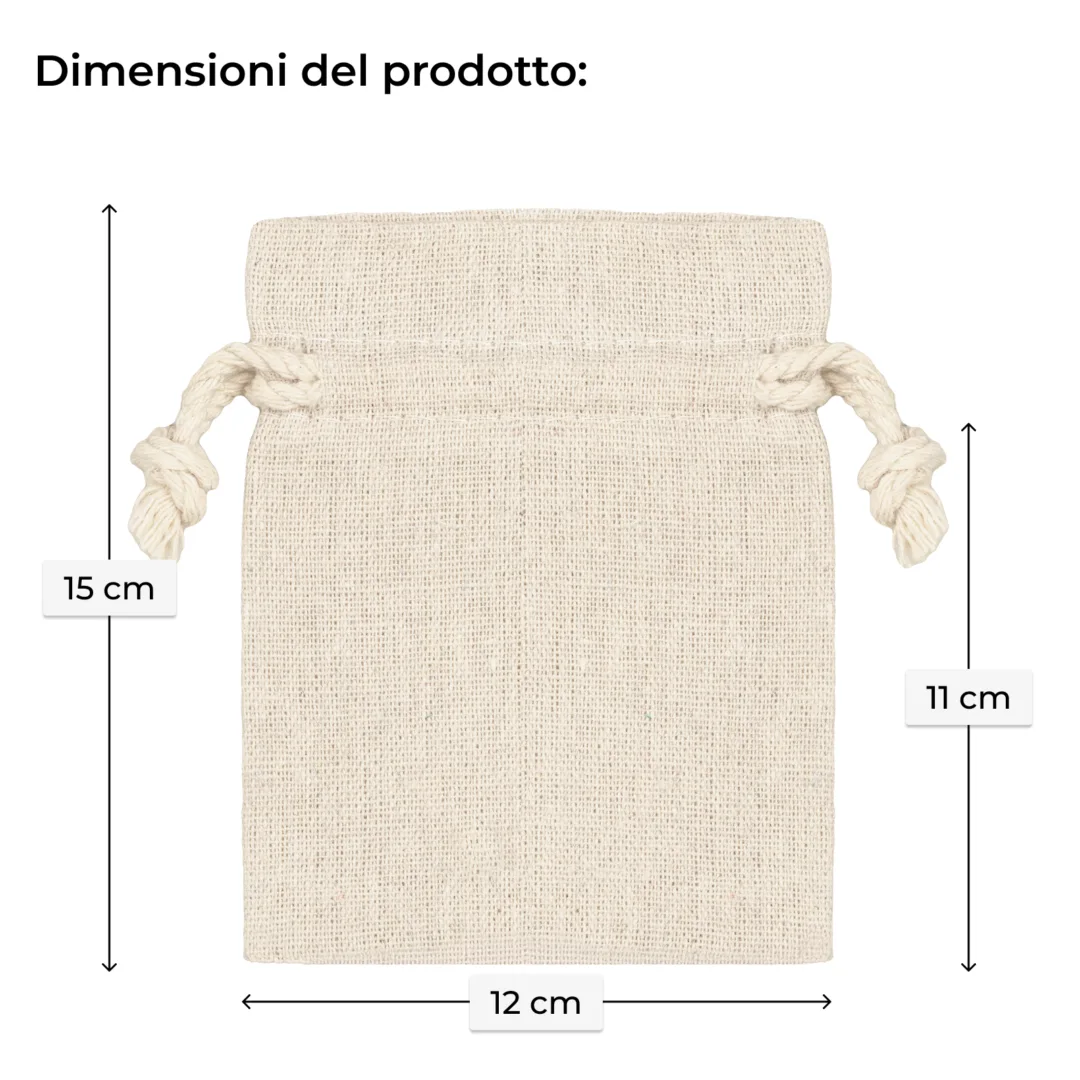 Grandi sacchetti di velluto 10 x 15 cm, sacchetti regalo