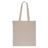 Borsa in cotone 38 x 42 cm con manici lunghi - naturale Sacchetti in cotone
