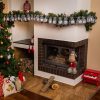 Calendario dell’Avvento sacchetti di iuta 12 x 15 cm - grigi + numeri bianchi Sacchetti di juta