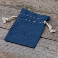 Sacchetti di jeans 10 x 13 cm - blu Sacchetti piccoli