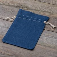 Sacchetti di jeans 15 x 20 cm - blu Lifehack: idee intelligenti