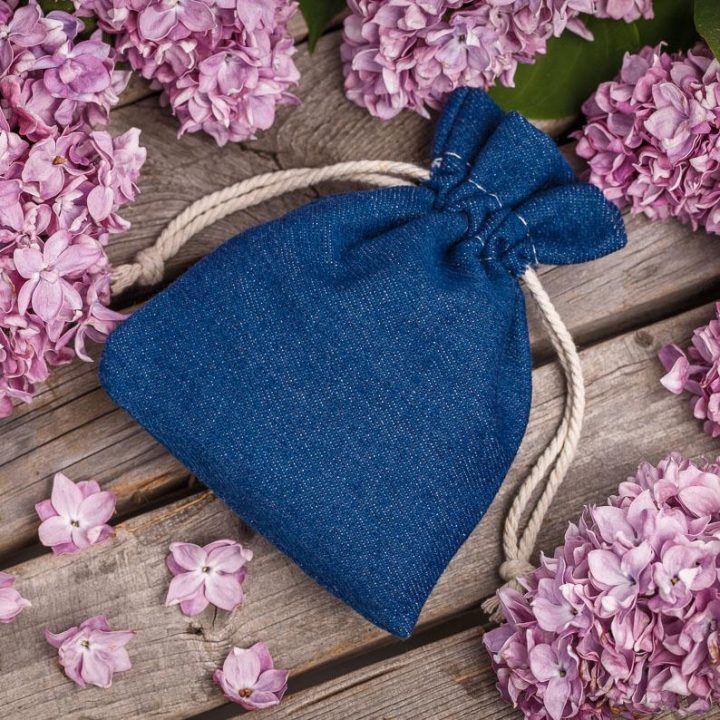 Sacchetti di jeans 18 x 24 cm - blu Sacchetti medi 18x24 cm