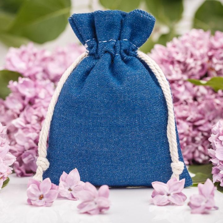 Sacchetti di jeans 26 x 35 cm - blu Saco grandi 26x35 cm