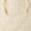 Sacchetti di juta 10 x 13 cm - naturale chiaro Courses et stockage dans la cuisine