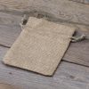 Sacchetti di juta 10 x 13 cm - naturale Lavanda e fragranze essiccate