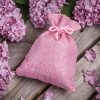 Sacchetti di juta 10 x 13 cm - rosa chiaro Sacchetti piccoli 10x13 cm