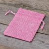 Sacchetti di juta 10 x 13 cm - rosa chiaro Lavanda e fragranze essiccate