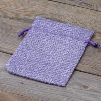 Sacchetti di juta 12 x 15 cm - lilla Lavanda e fragranze essiccate